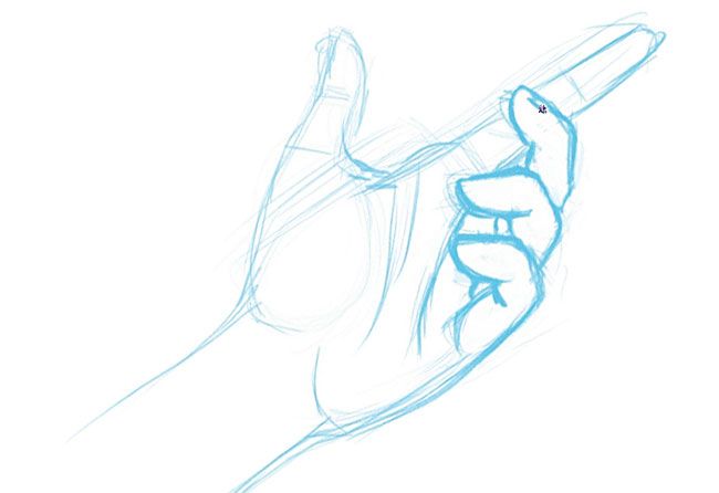 How to quickly sketch hands | Creative Bloq