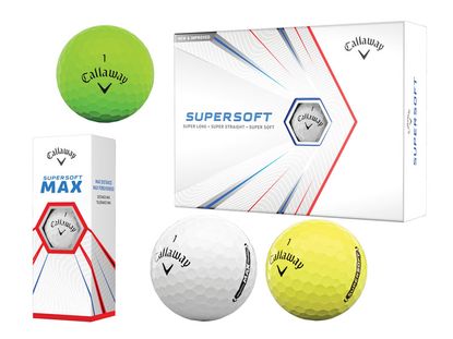 Callaway Supersoft and Supersoft MAX Golf Balls