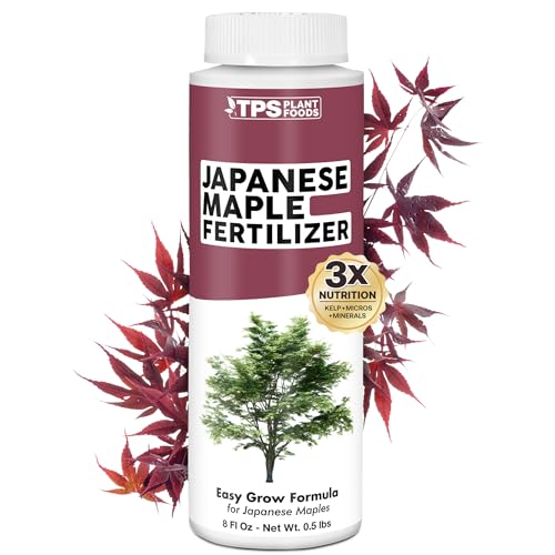 Japanese Maple Tree Fertilizer, Liquid Plant Food for Vibrant Color, 8 Oz