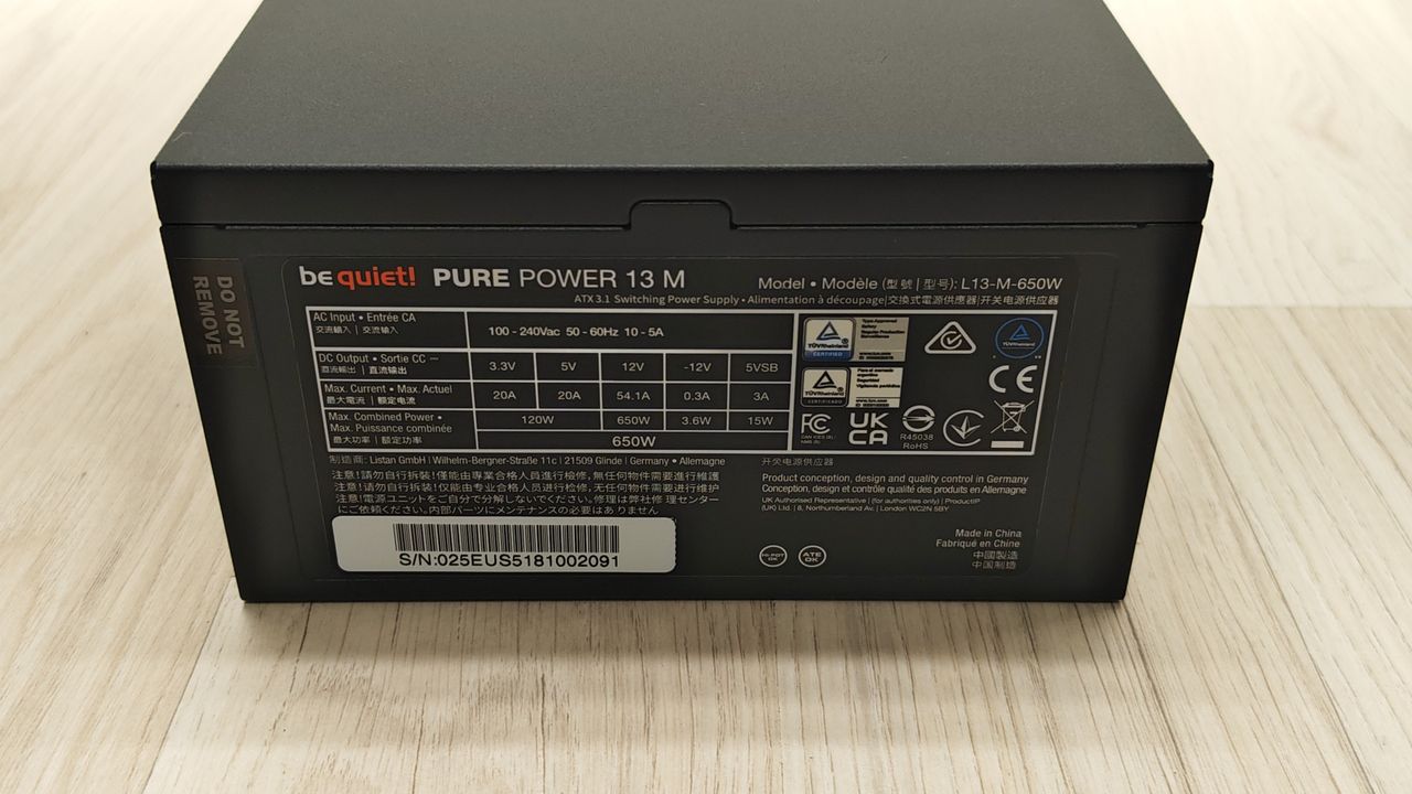 be quiet! Pure Power 13 M 650W PSU