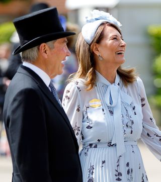 Carole Middleton and Michael Middleton at Royal Ascot 2024