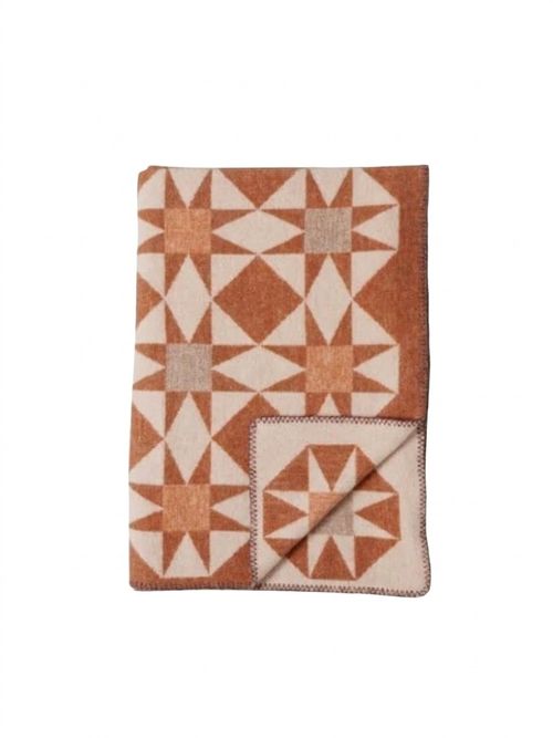 Jacquard Star Wool Blanket