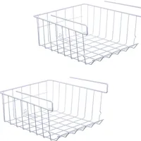 4. ASTOTSELL Under Shelf Storage Basket