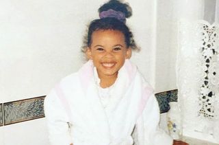 Rochelle Humes, celebs as kids