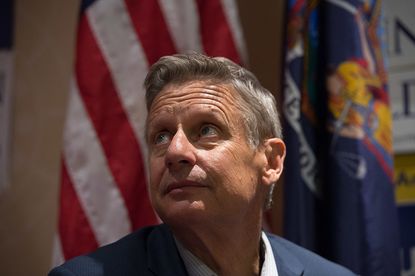 Gary Johnson doesn't sink in new national poll