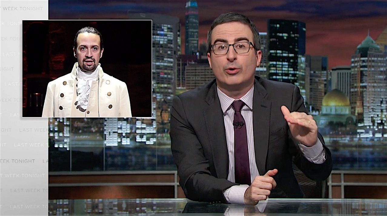 John Oliver uses &amp;quot;Hamilton&amp;quot; to argue for Puerto Rican debt relief