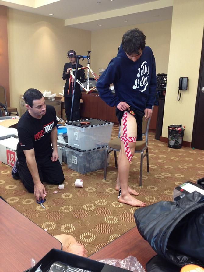 Rock Tape is on board as a new sponsor for the Jelly Belly team