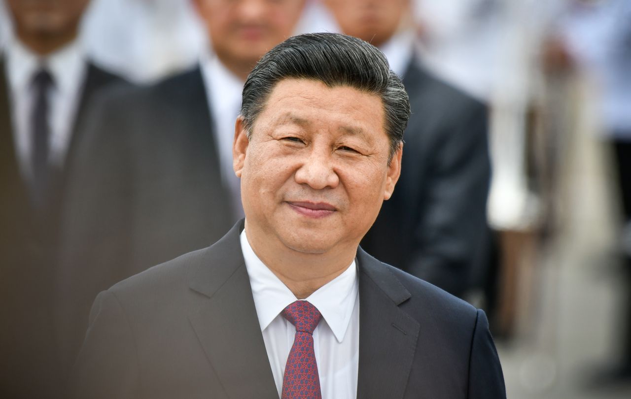 Xi Jinping in Hong Kong