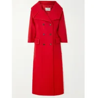 VALENTINO Double-breasted virgin wool-blend coat, £3,200 at Net-A-Porter
