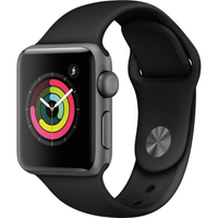 Apple Watch 3 - 38mm - Space Gray:&nbsp;was $199 now $179 @ Best Buy