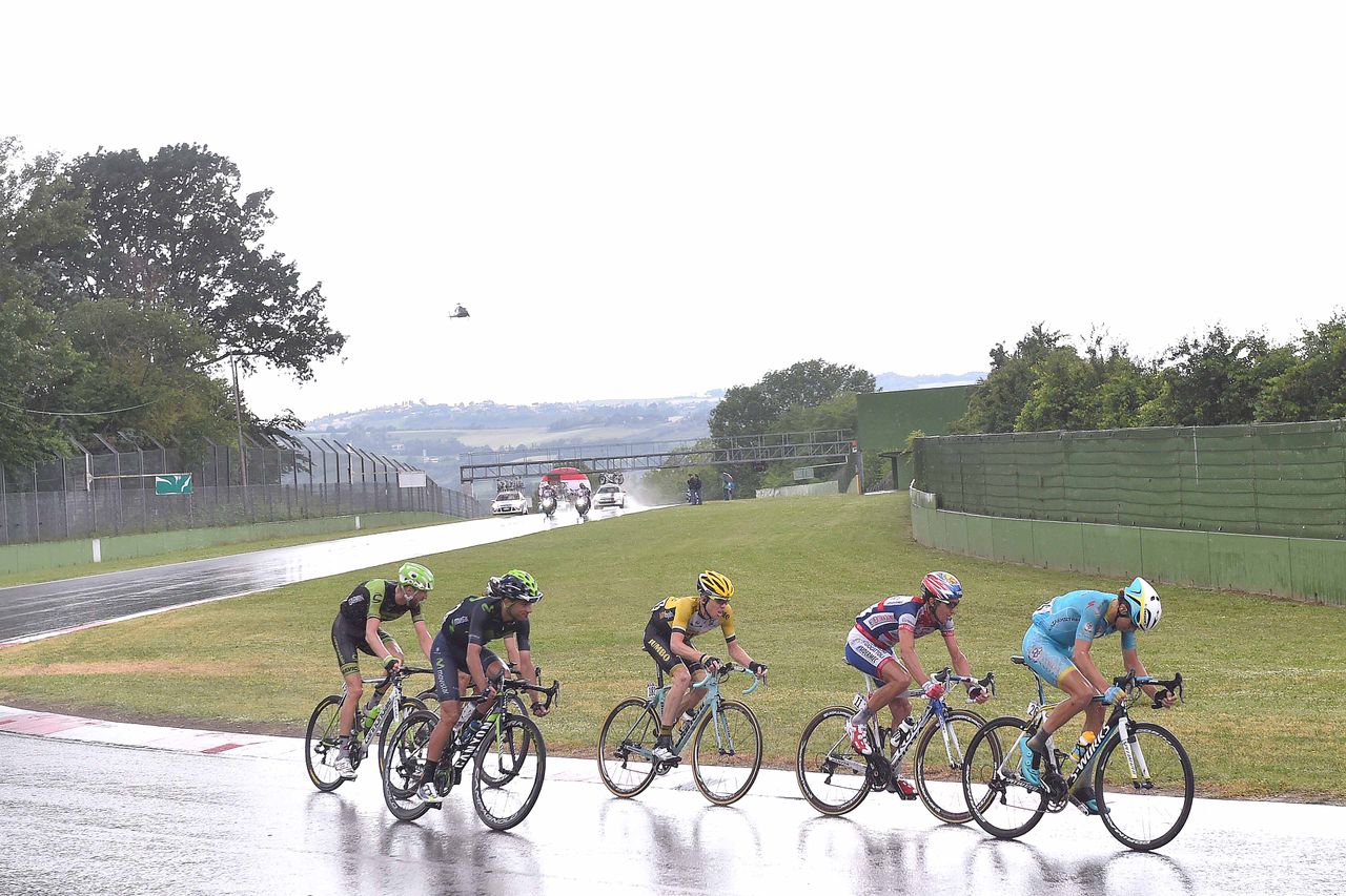 The breakaway on stage 11