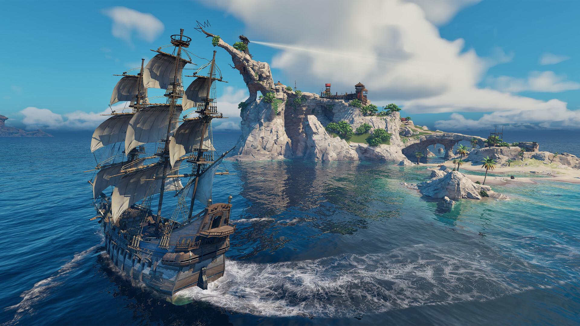 Sailing the sea in Sea of Remnants