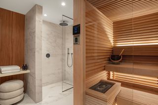 TOP Suite sauna at Cardo Roma