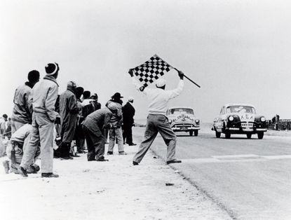 During a SCCA 12-hour race at Sebring in Florida