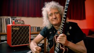 Brian May with Vox MV50
