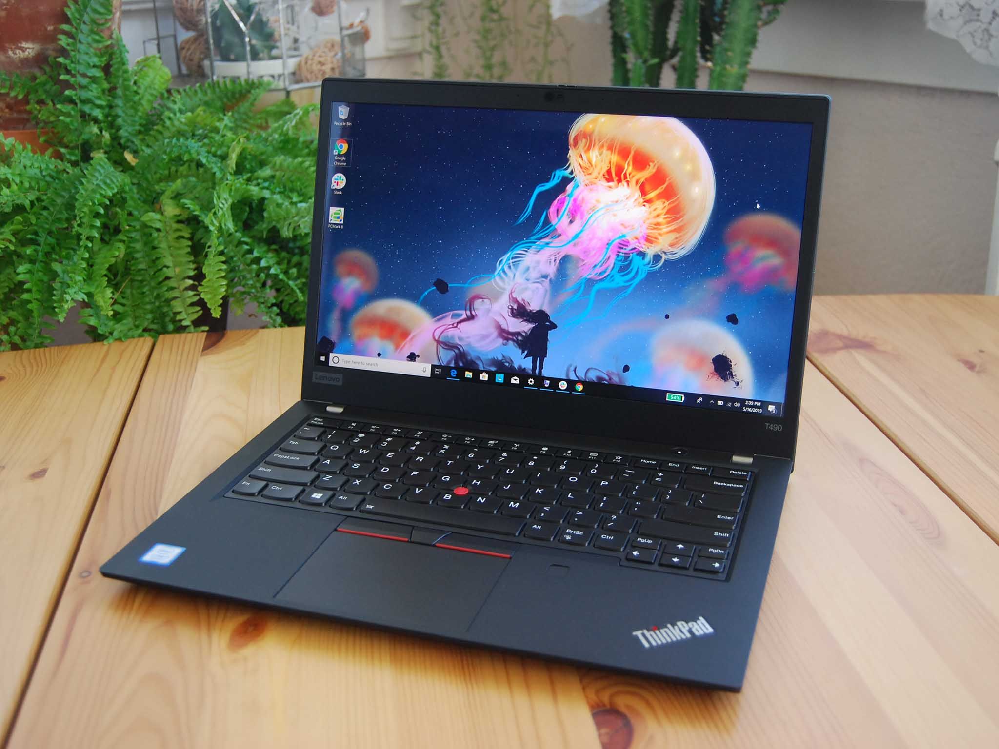 Lenovo ThinkPad T490 review: Thinner and lighter, but no