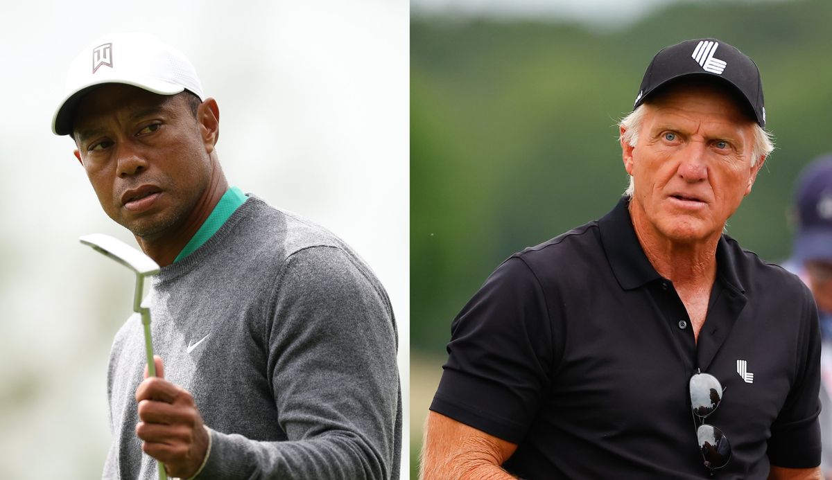 'Mouthpiece For The PGA Tour' - Greg Norman Hits Back At Tiger Woods ...