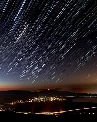 2013 Perseid Meteors Over Washoe Valley, NV