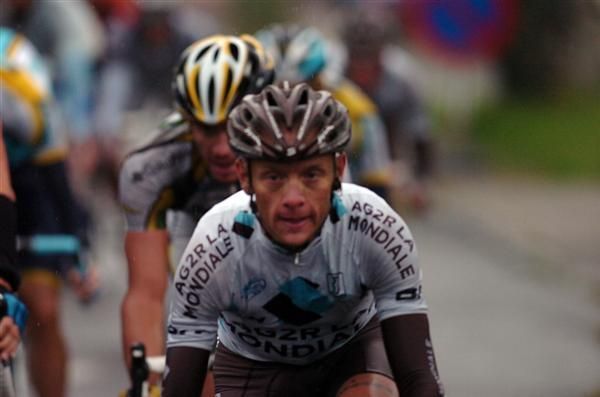 There were some bleary eyes in the bunch today. There was no real respite for the riders from the sodden conditions.