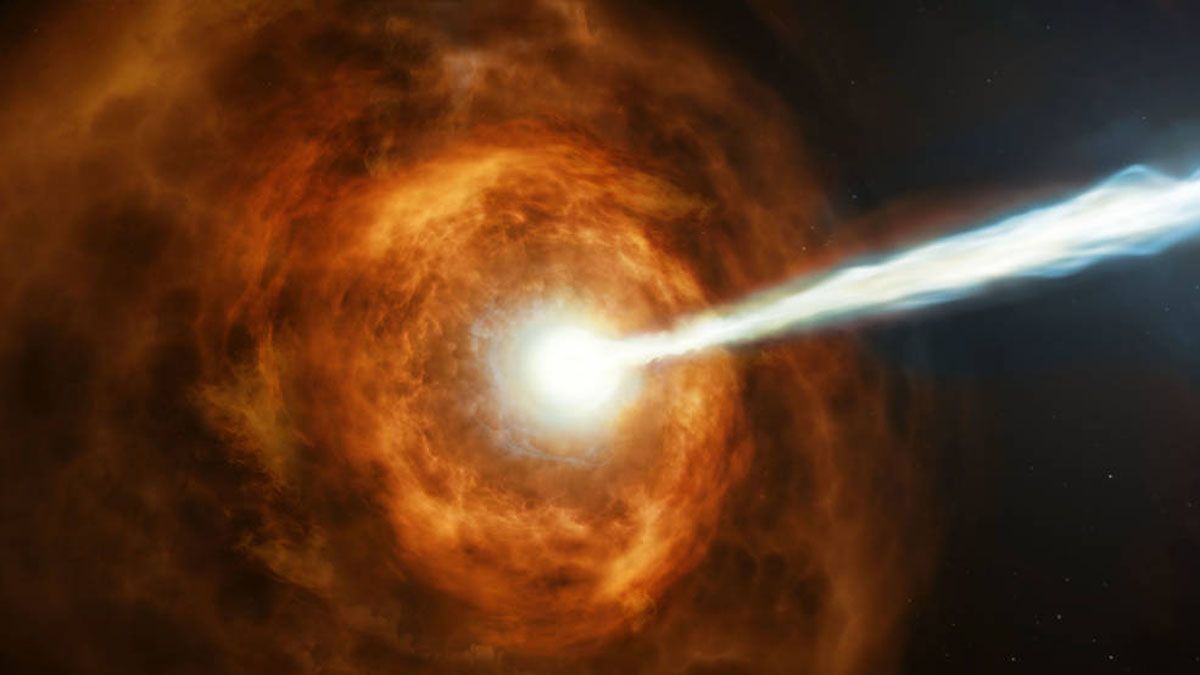 Ledakan sinar gamma paling kuat yang diamati oleh para astronom