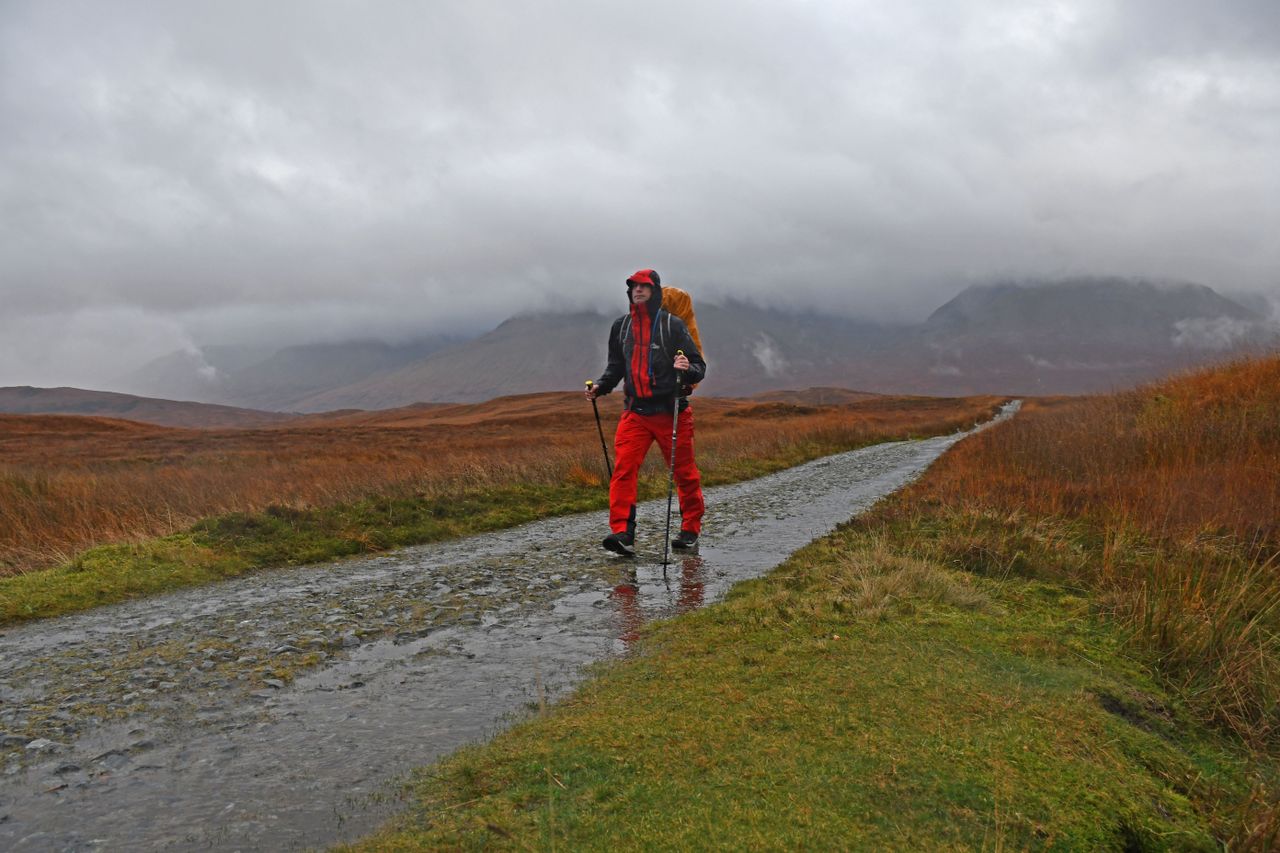 wet weather hiking