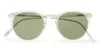 Oliver Peoples OMalley Round-Frame Gold-Tone And Acetate Polarised Sunglasses