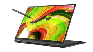 Best tablet with a stylus; a flipped laptop and stylus