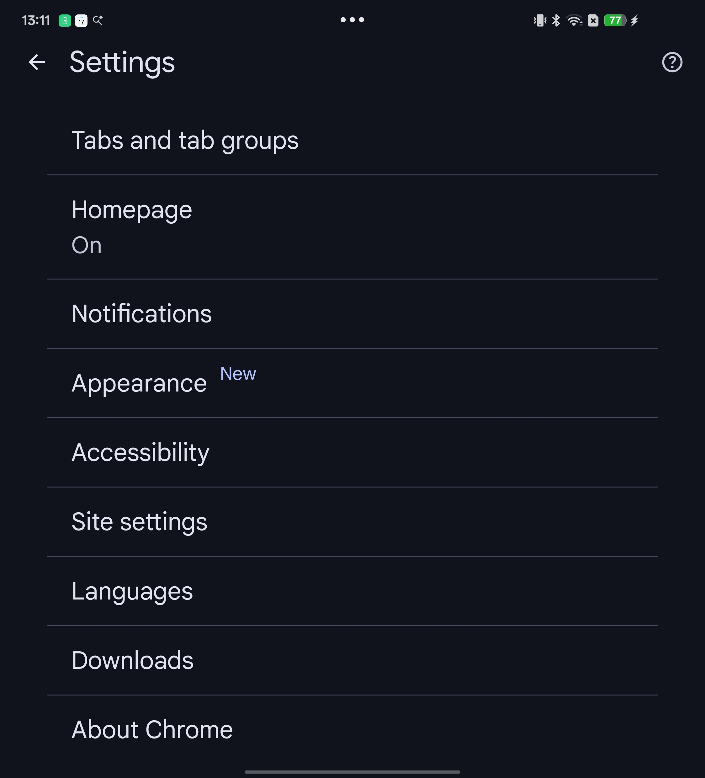  Chrome Bookmark Bar on Android