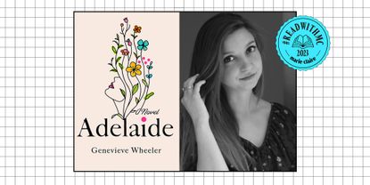 Adelaide by Geneieve Wheeler book cover and author headshot