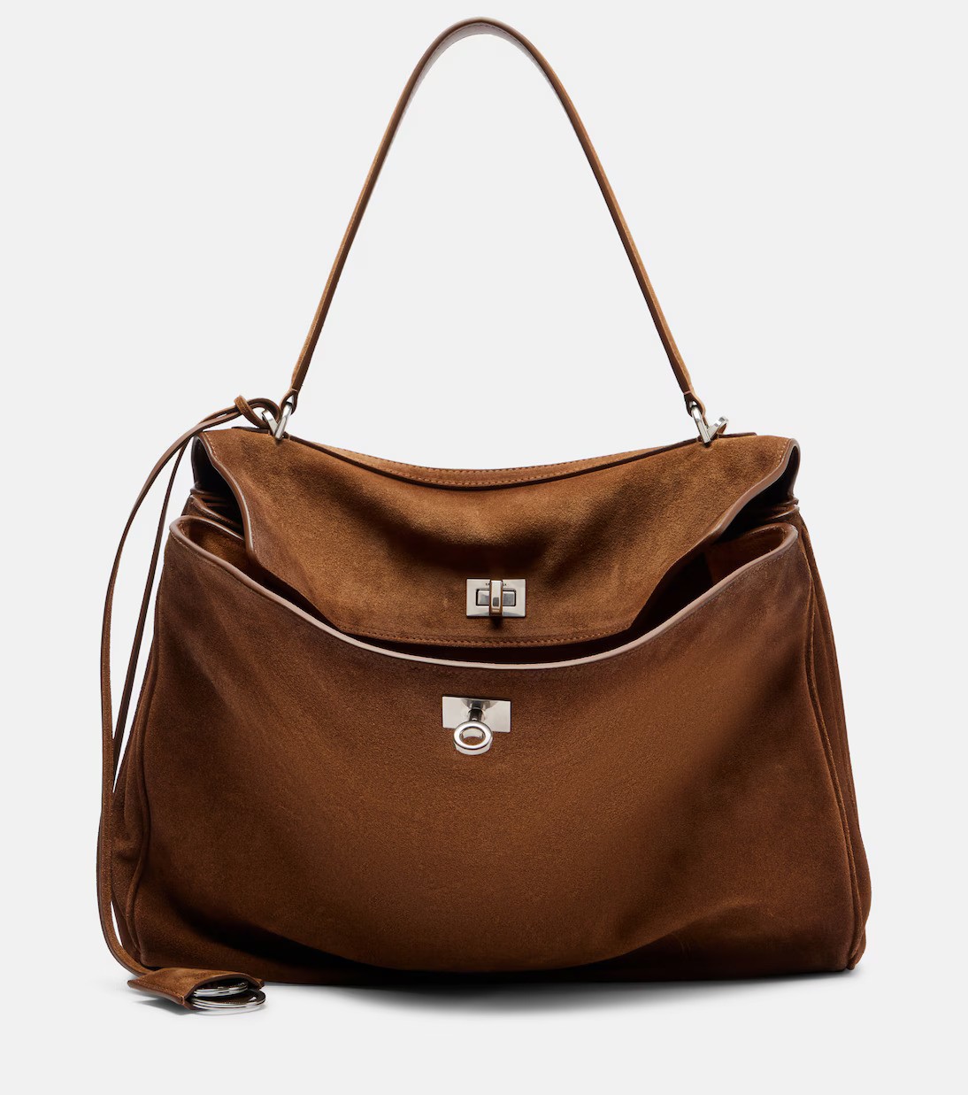 Balenciaga, Rodeo Medium Suede Tote Bag