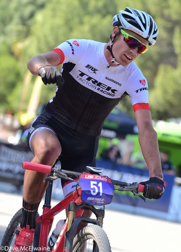 Dan McConnell (Trek Factory Racing) won with an attack that nobody could respond to.