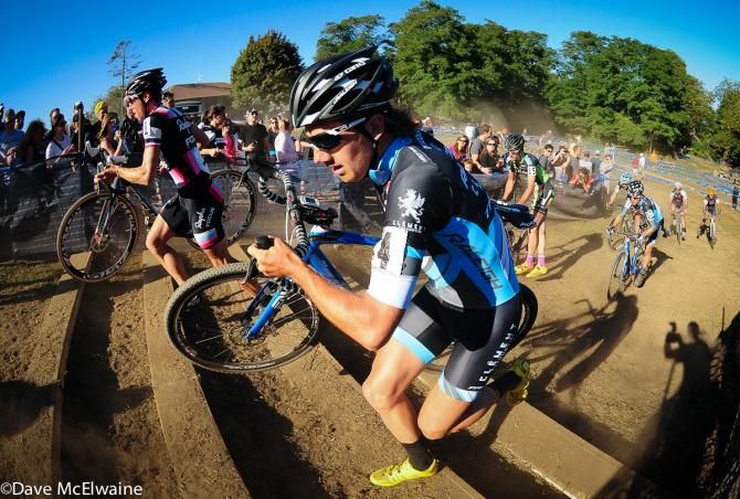 Jamey Driscoll (Raleigh Clement) was having a spectacular weekend of racing