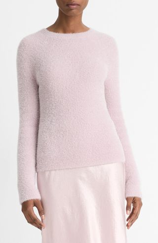 Vince, Eyelash Metallic Sweater