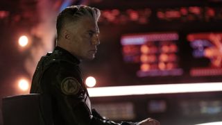 Anson Mount as Capt. Pike in Star Trek: Strange New Worlds