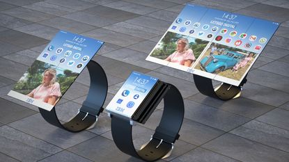 IBM Smartwatch vs Galaxy Fold vs Huawei Mate X