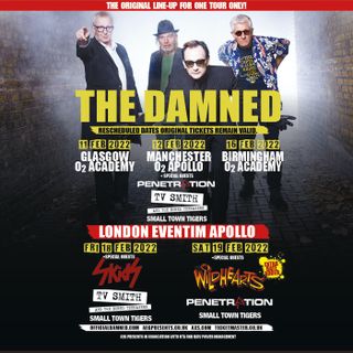 The Damned 2022 Tour
