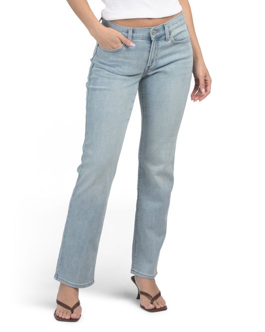 Lucky Brand, Mid Rise Sweet Straight Leg Jeans