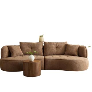 Modern Curved Sofa Couch