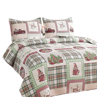 5. Chesity Christmas Quilt Bedding Set:was from $44.99from $28.99 at Amazon