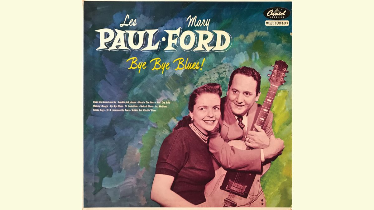 Les Paul and Mary Ford’s &#039;Bye Bye Blues!&#039; artwork 