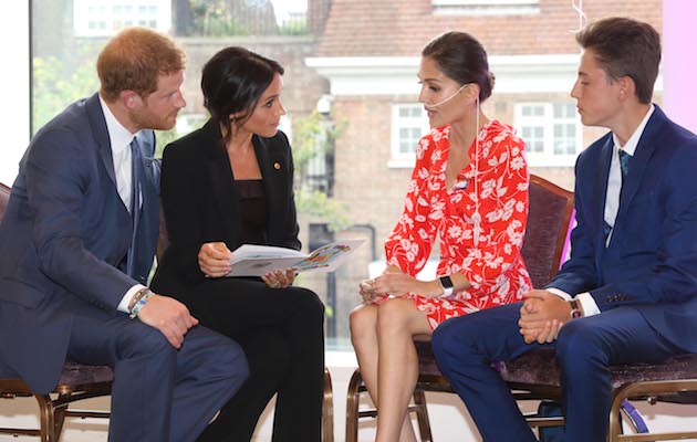 Evie Toombes WellChild Awards Prince Harry Meghan