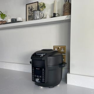 A multi-cooker on a kitchen counter