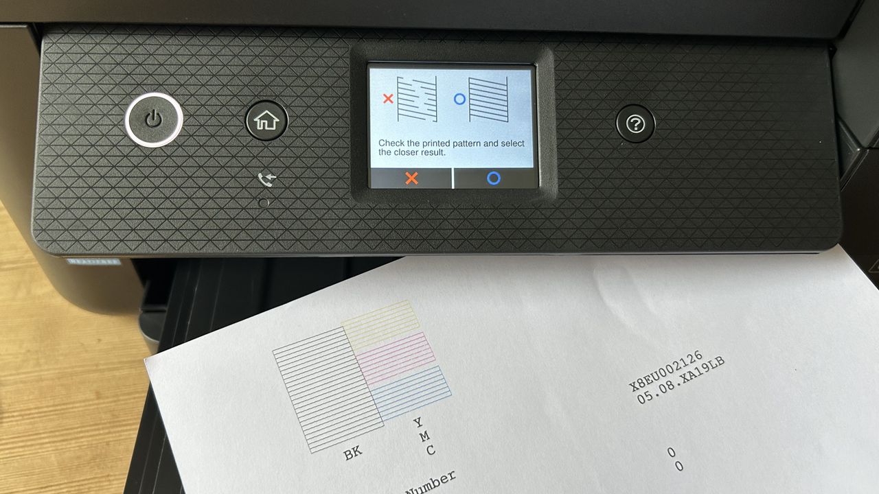 Epson EcoTank ET-4850 during our tests
