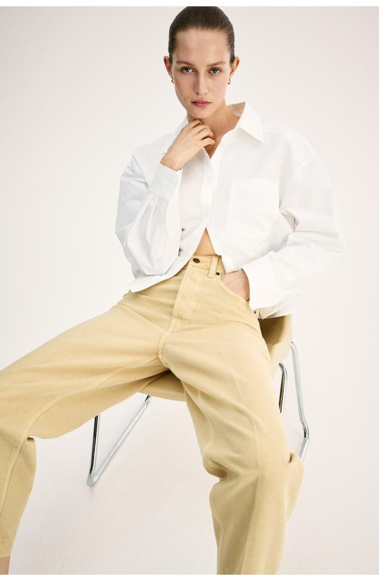 Barrel High Ankle Jeans