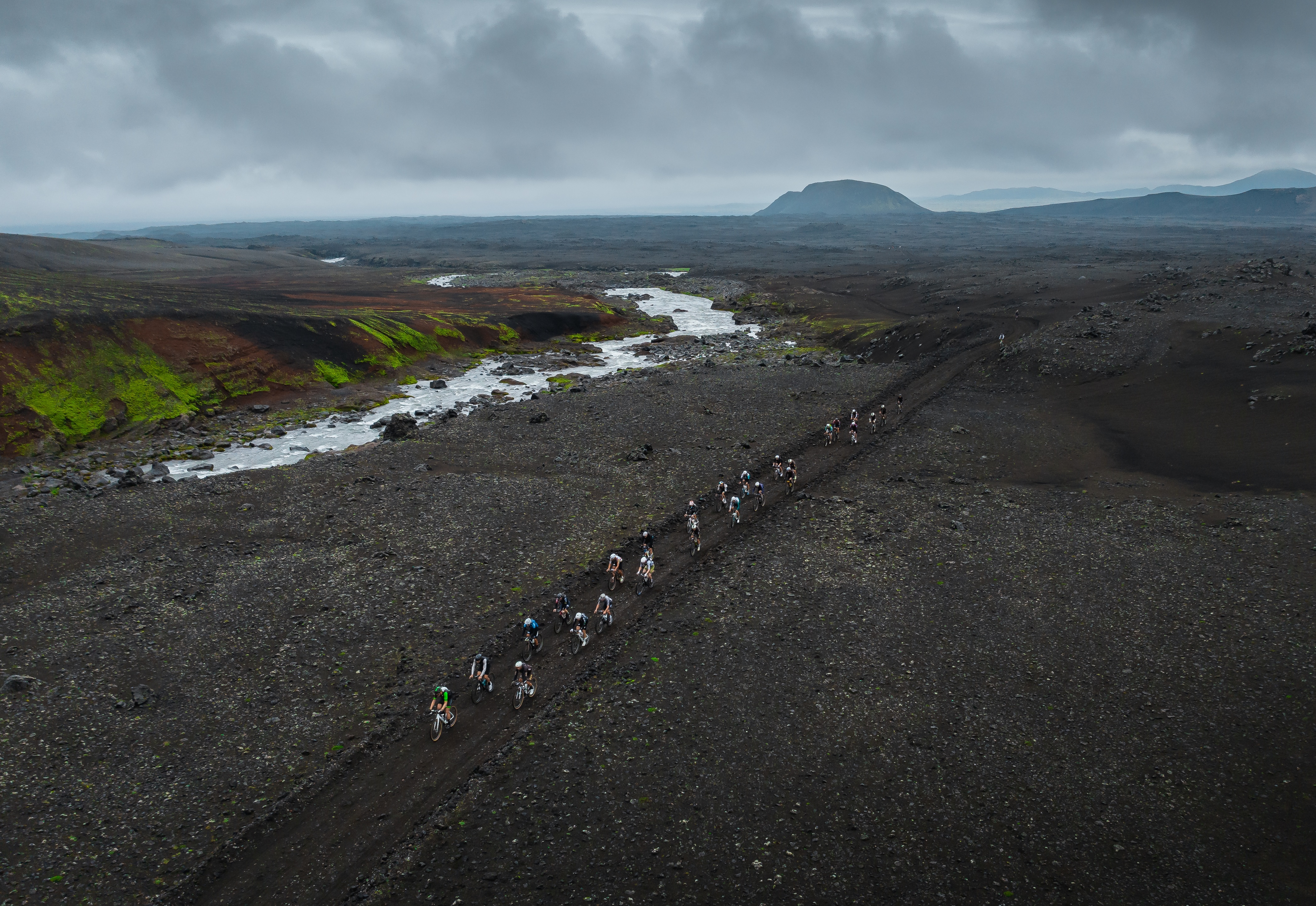 Active volcanoes are part of the landscape for The Rift