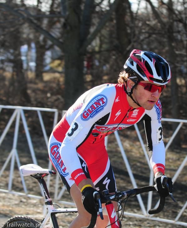 Cody Kaiser (Cal Giant Berry) was first up the pavement