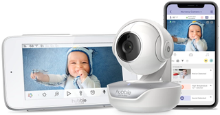 Hubble Nursery View Premium 5 Inch Video Baby Monitor