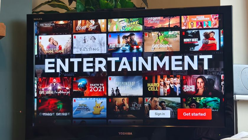 The Netflix app on Fire OS on a Toshiba TV