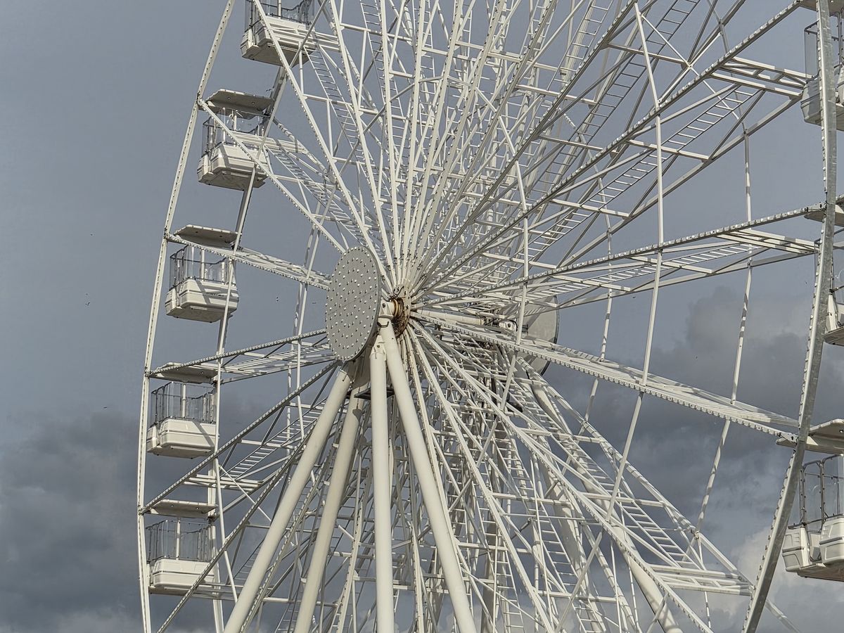 4x zoom camera sample captured on the Galaxy Z Flip 7 FE