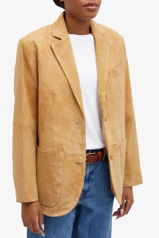 Stand Studio Resort Suede Blazer